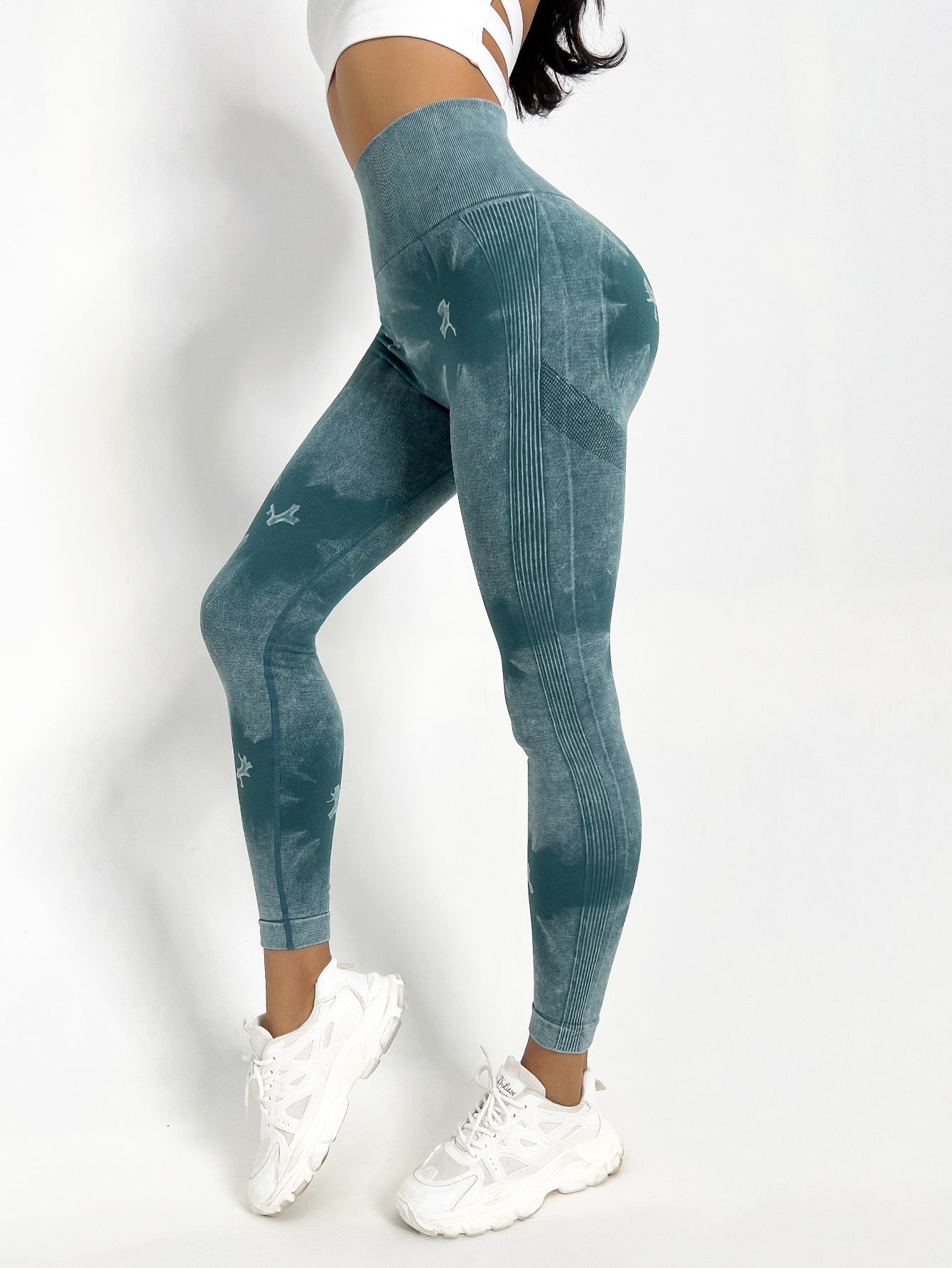 Women High Waist Printed Leggings | Nayomi