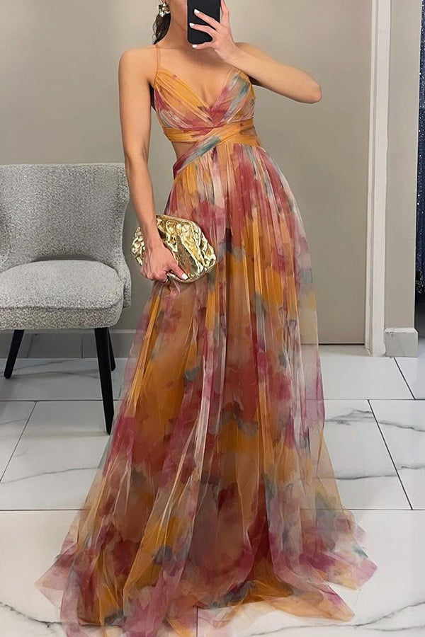 Women Floral Maxi Dress | Leni