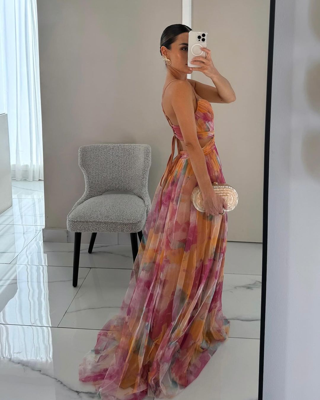 Women Floral Maxi Dress | Leni