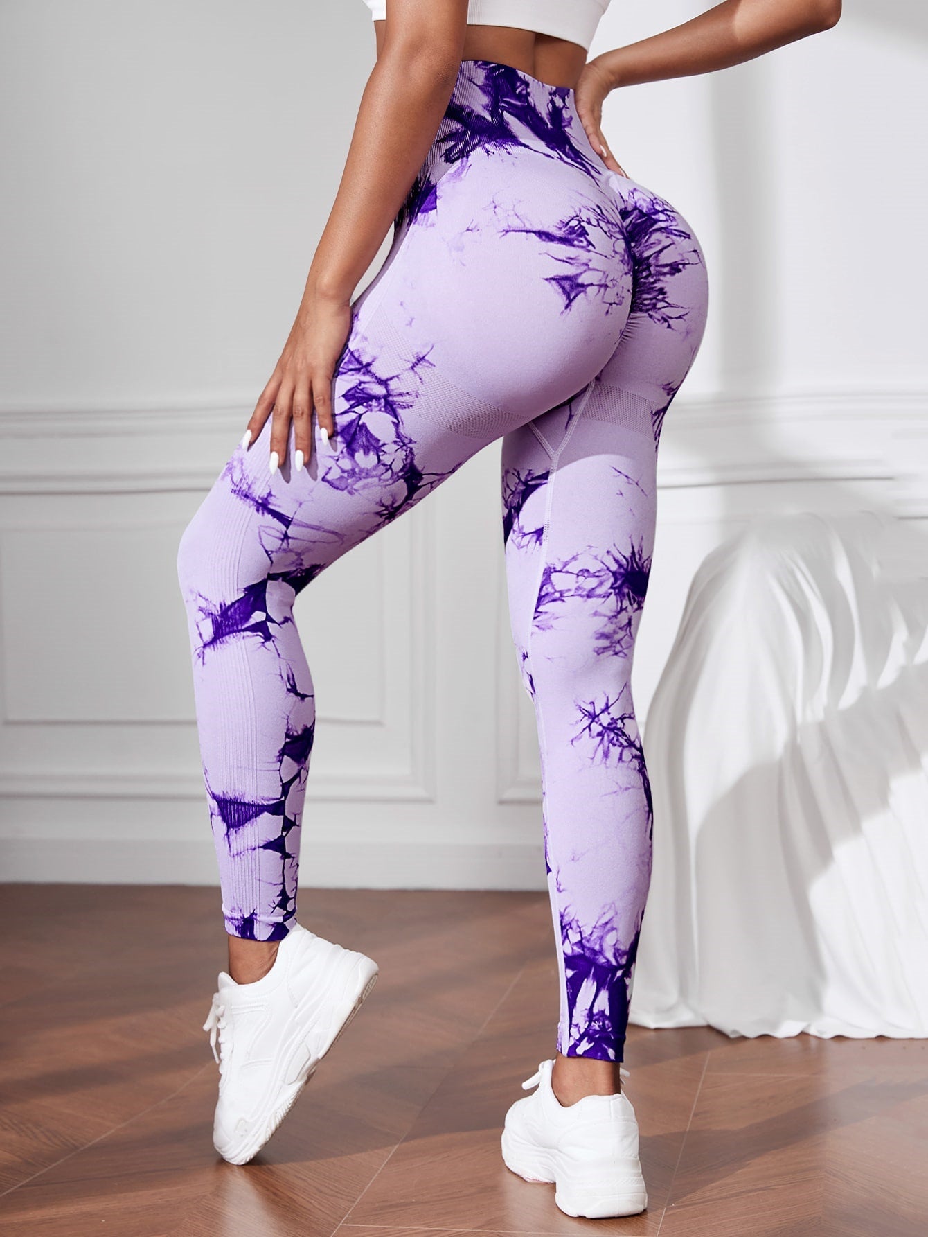 Women High Waist Printed Leggings | Nayomi