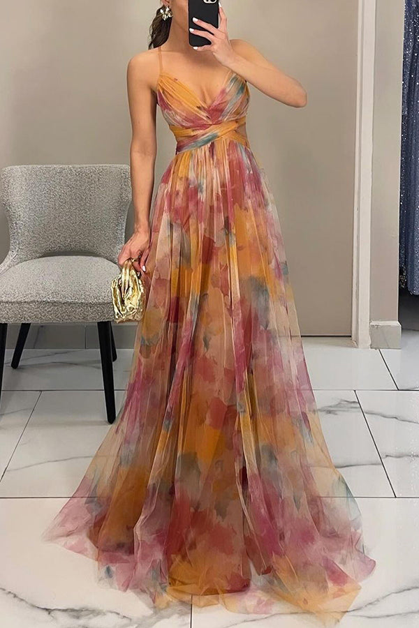 Women Floral Maxi Dress | Leni