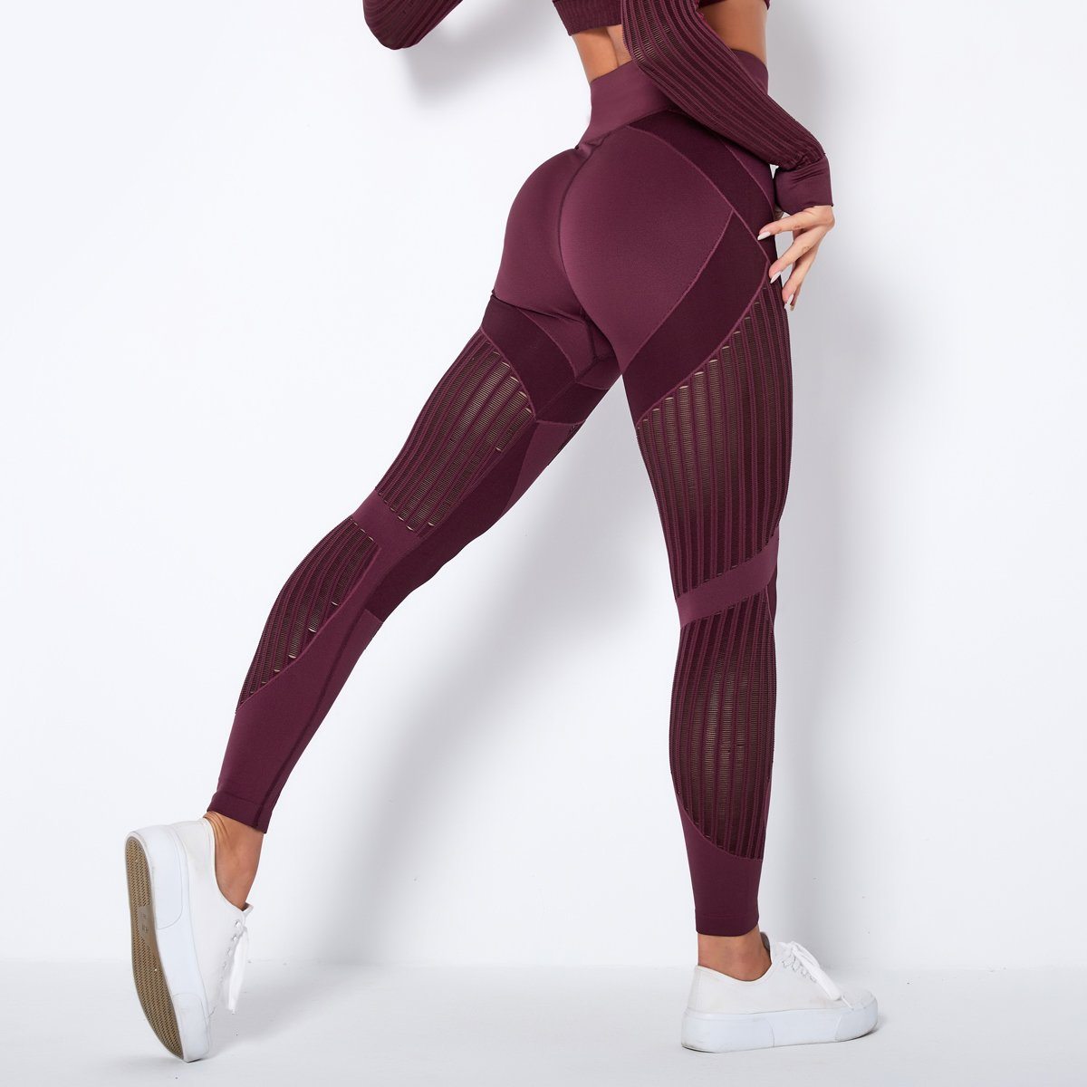 Women Mesh Seamless Leggings | Giulia