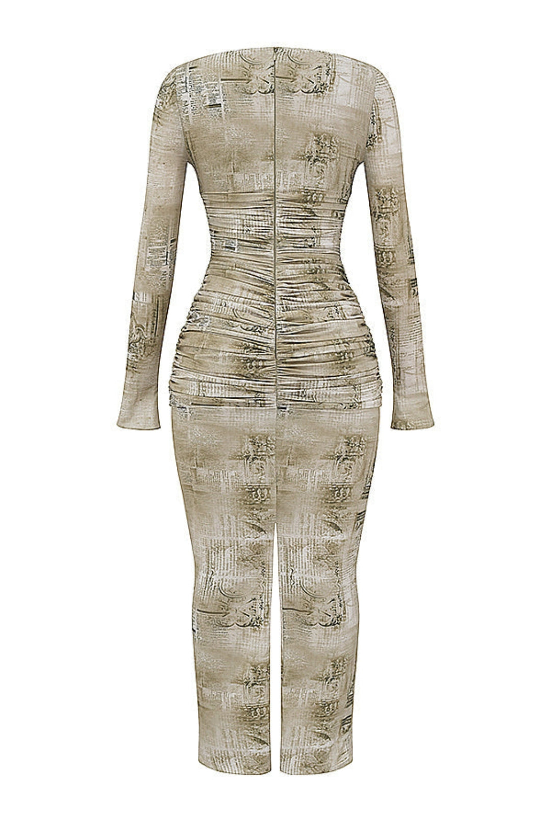 Women Modern Abstract Maxi Dress | Zendra
