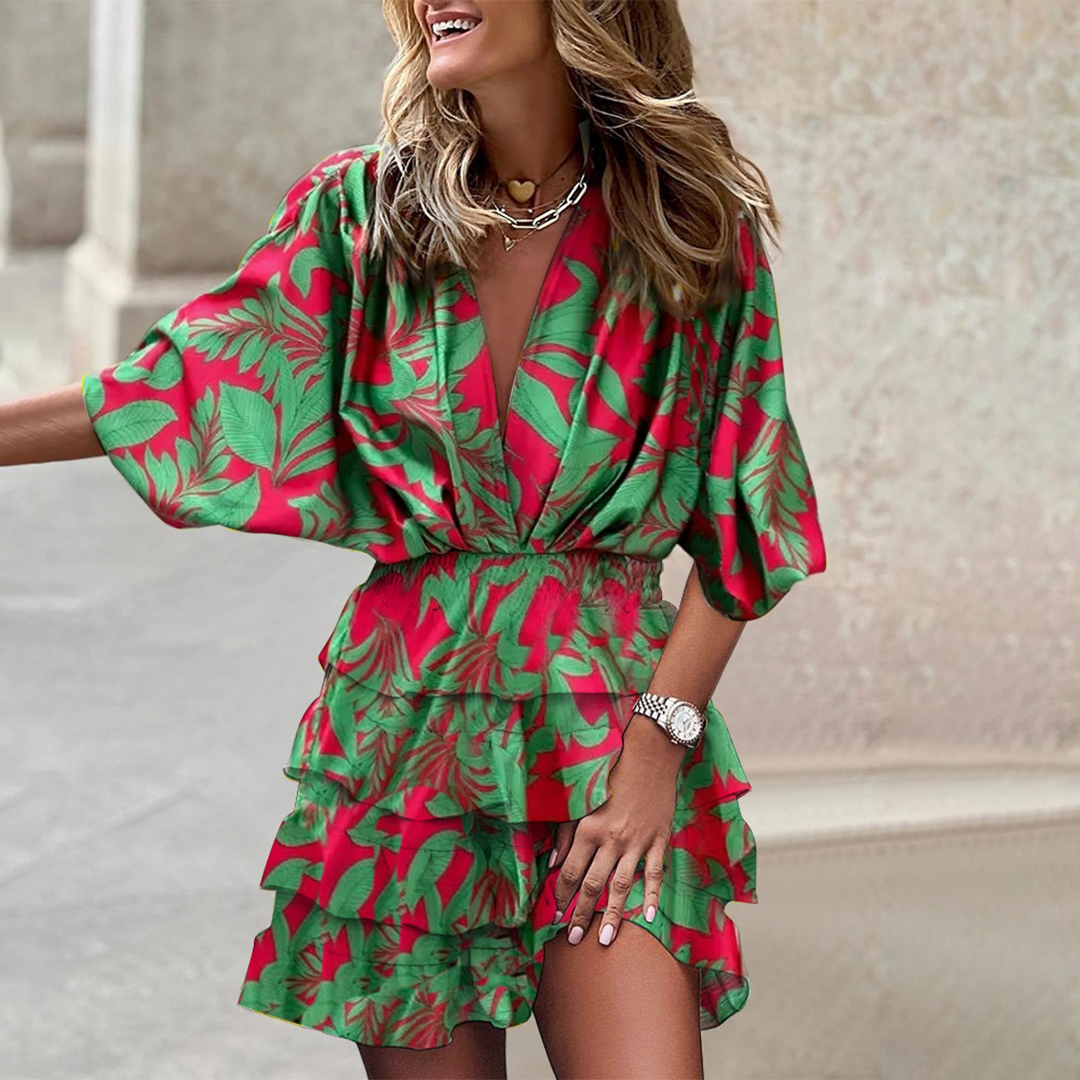 Women Floral Print Kimono Dress | Nyssa