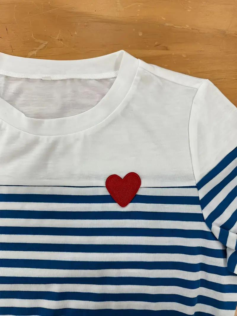 Women Classic Striped T-Shirt Dress | Opal