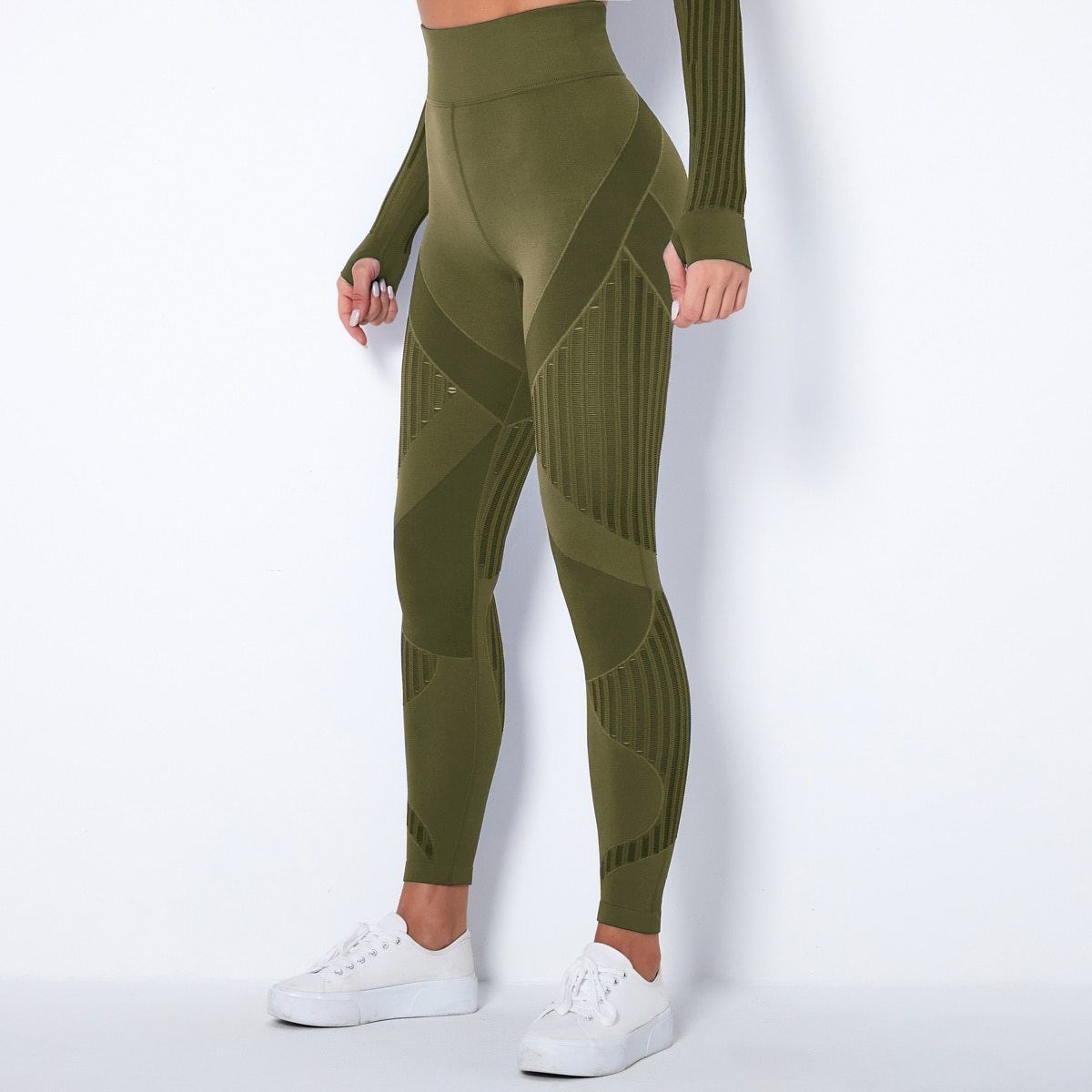 Women Mesh Seamless Leggings | Giulia