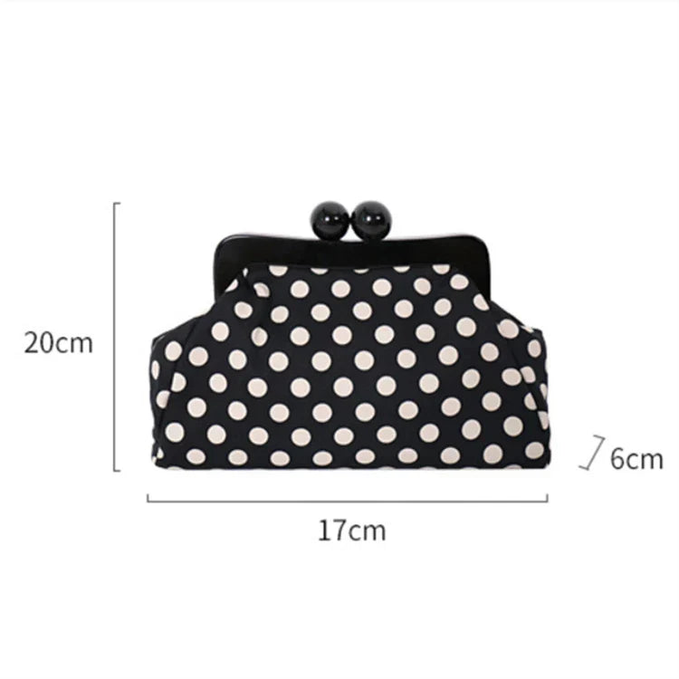 Women Polka Dot Clutch Purse | Arie