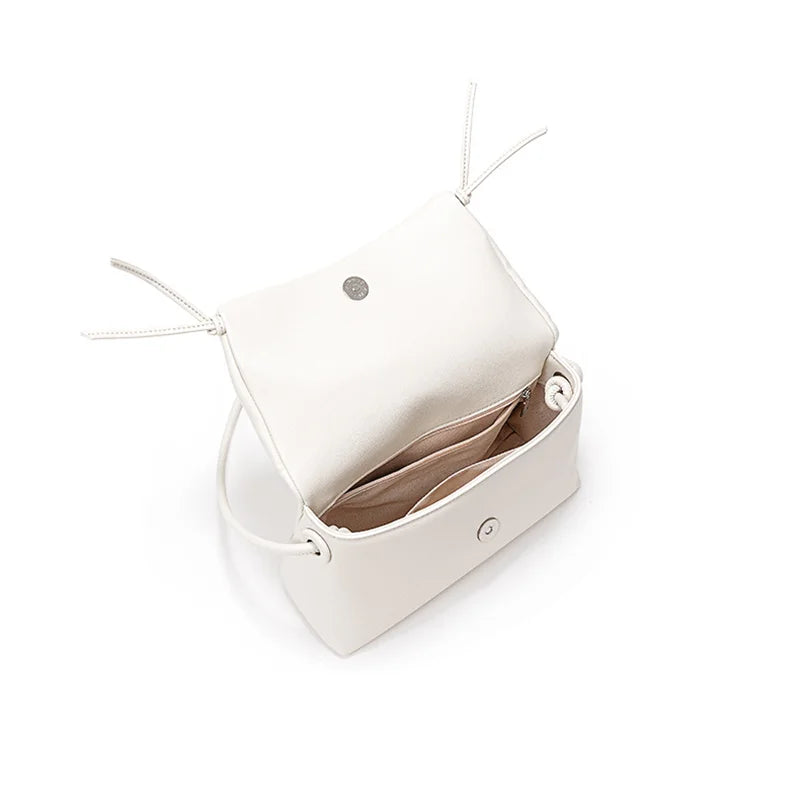 Women Ruched Detail Flap Bag | Alba