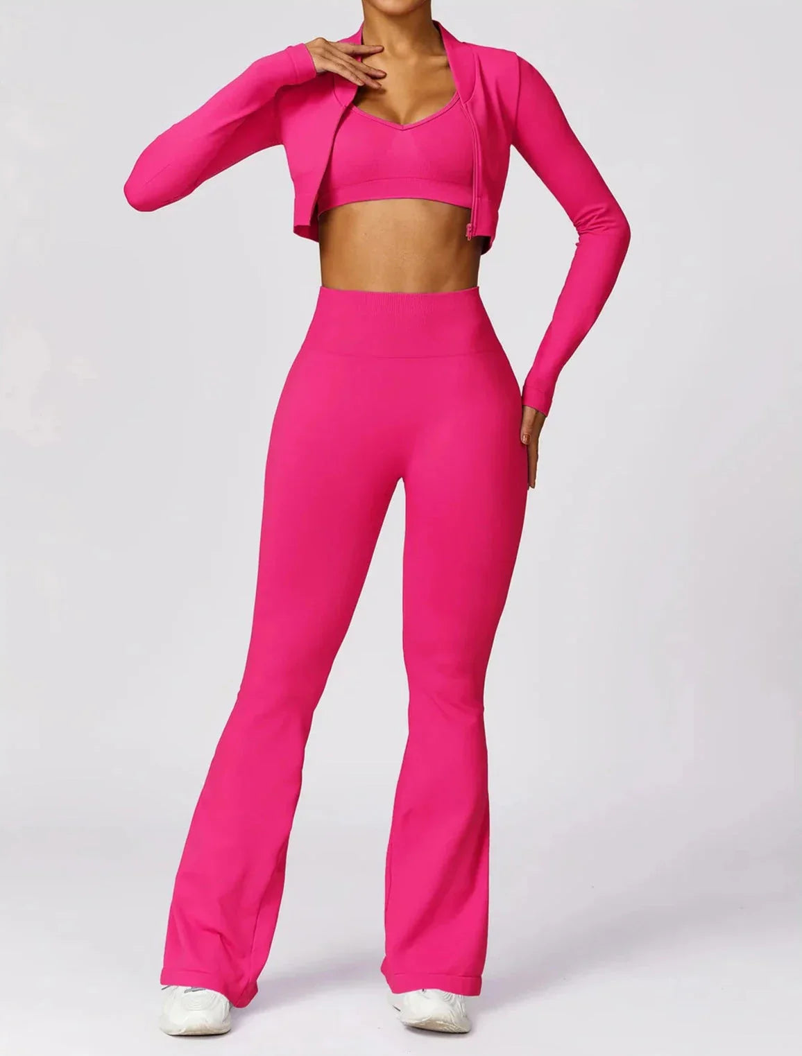 Women Flare Seamless Set | Ashleya