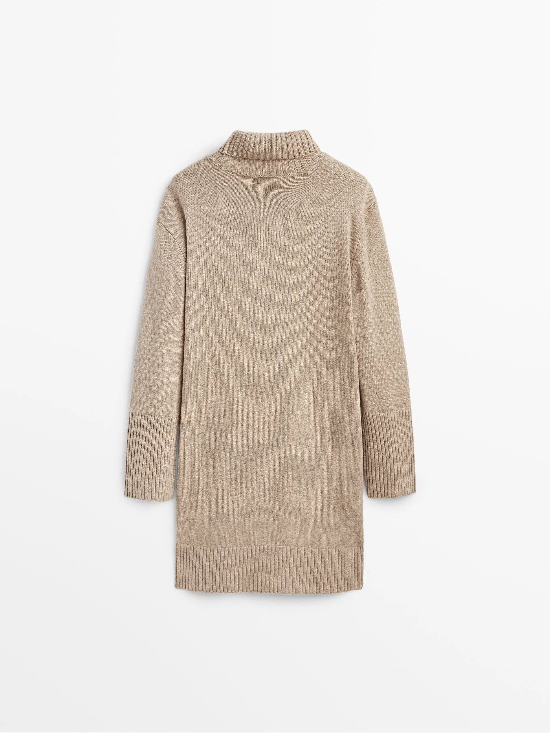 Women Oversized Turtleneck Sweater Dress | Fayetta