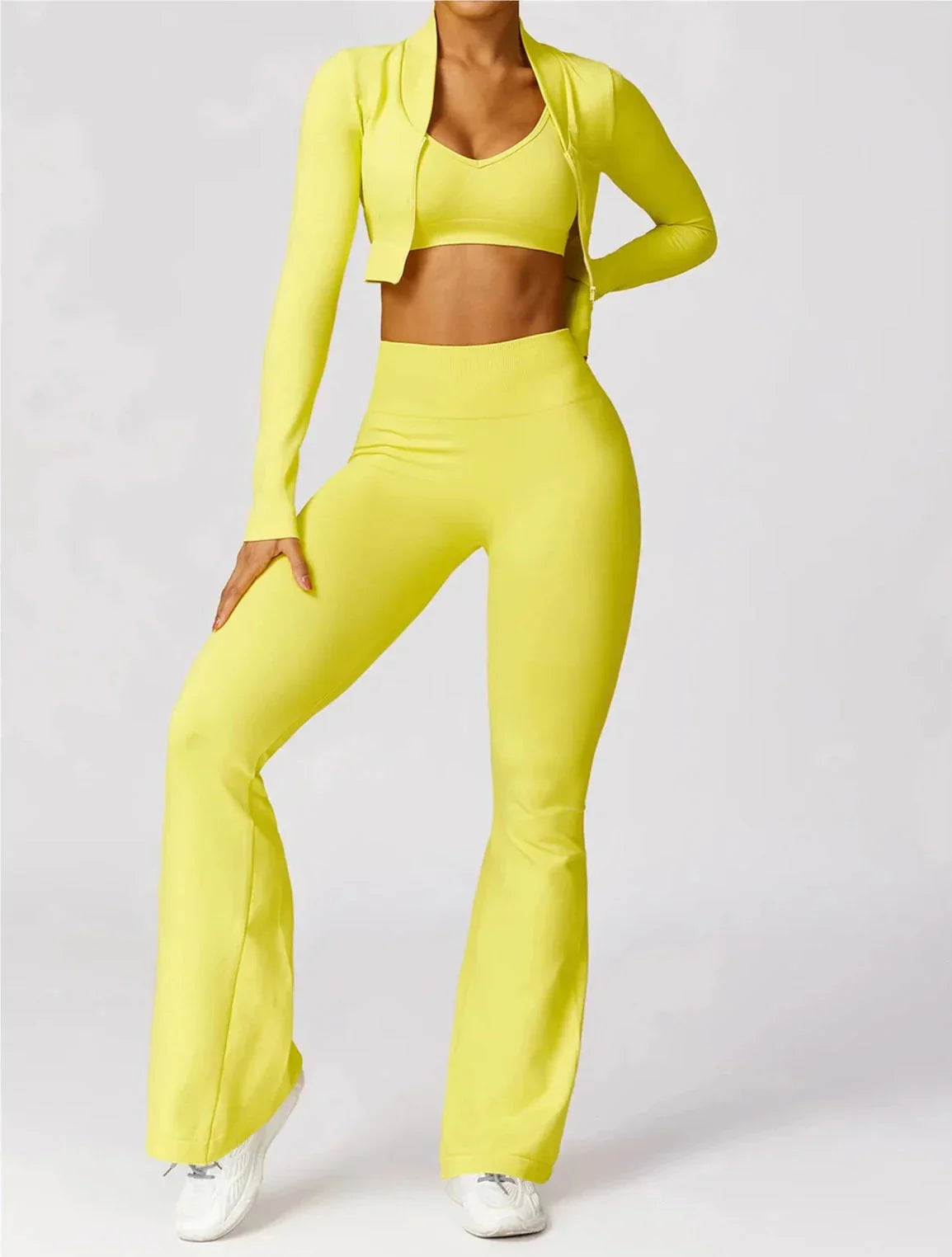 Women Flare Seamless Set | Ashleya
