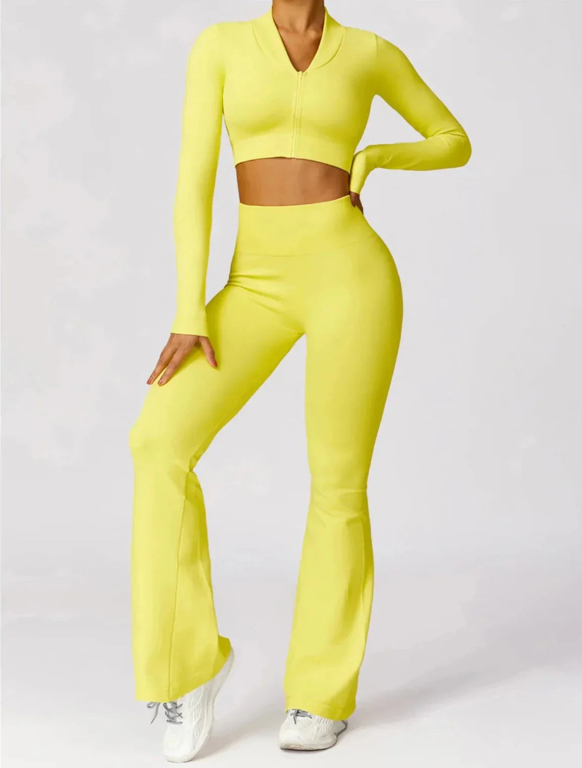 Women Flare Seamless Set | Ashleya