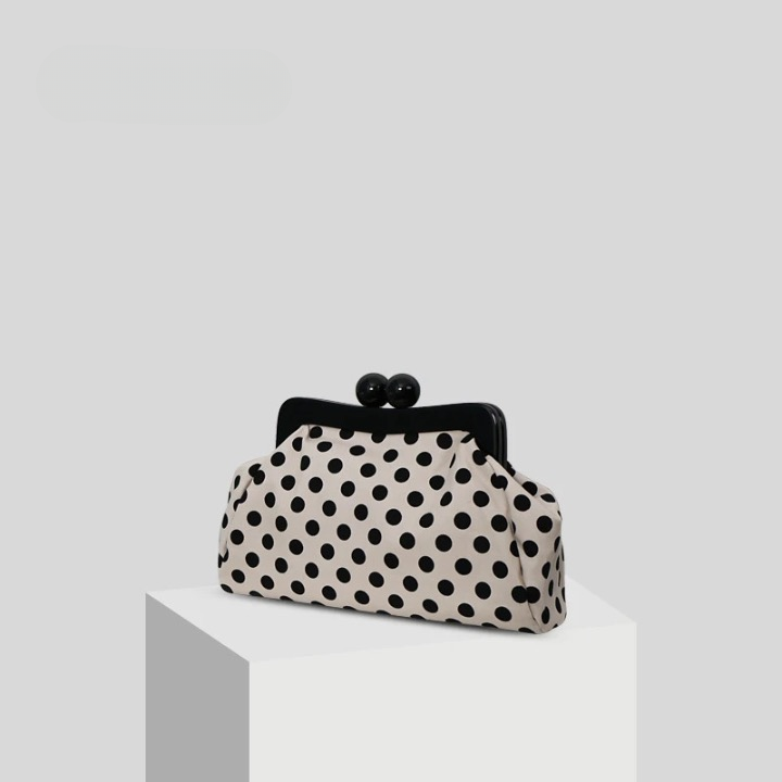 Women Polka Dot Clutch Purse | Arie