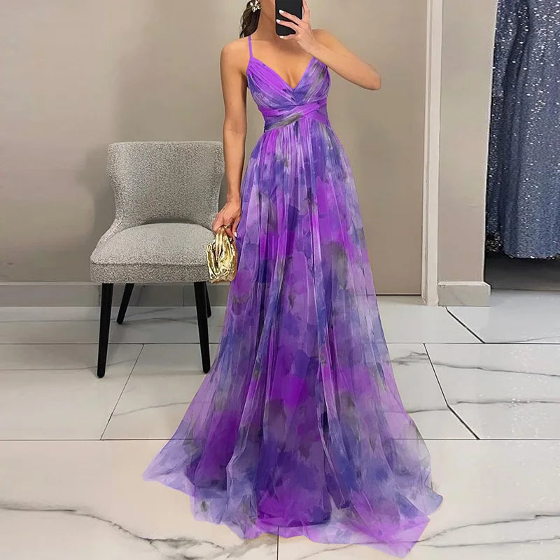 Women Floral Maxi Dress | Leni