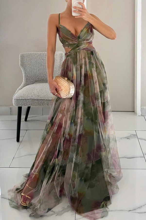 Women Floral Maxi Dress | Leni