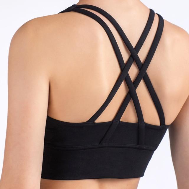 Women Strappy Sports Bra | Francheska