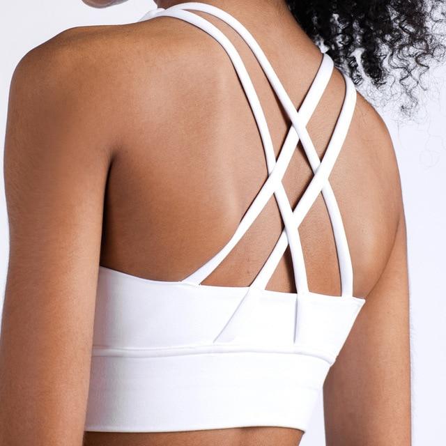 Women Strappy Sports Bra | Francheska