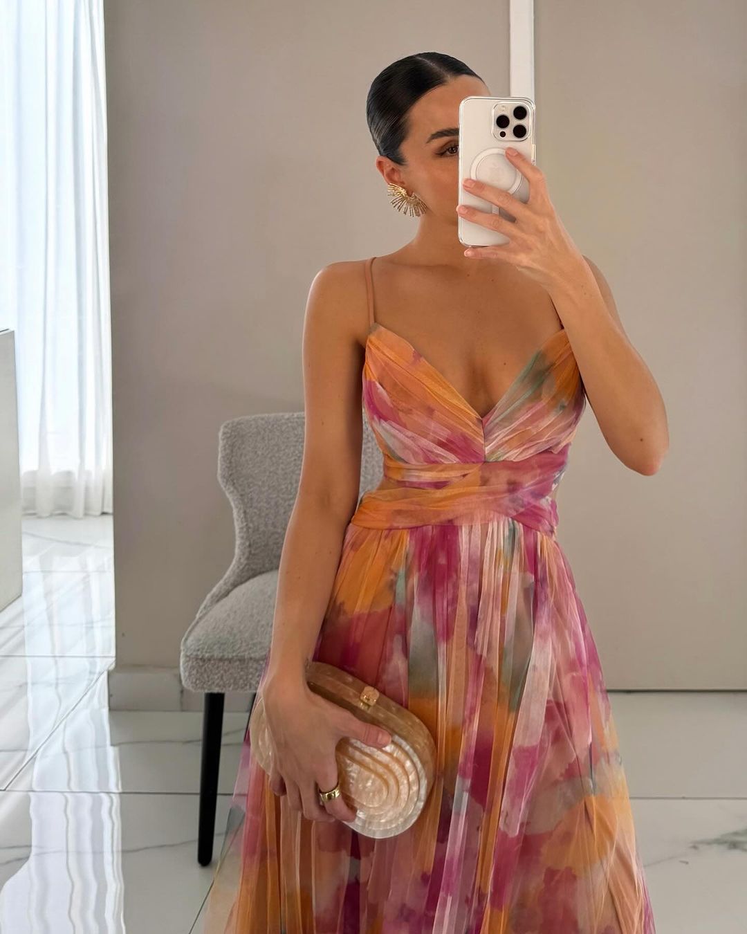 Women Floral Maxi Dress | Leni