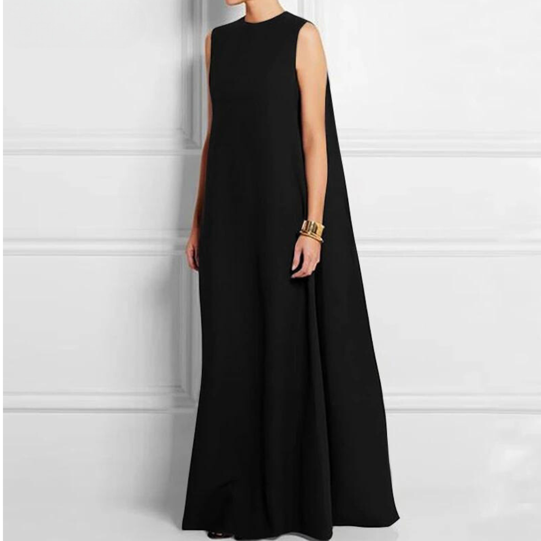 Women Sleeveless A-Line Evening Gown | Hazel