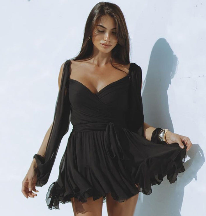Women Elegant Sundress Short | Amy Rose