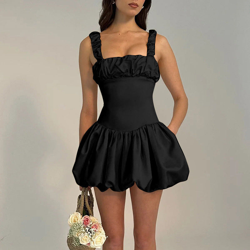 Women Tiered Mini Dress | Hester