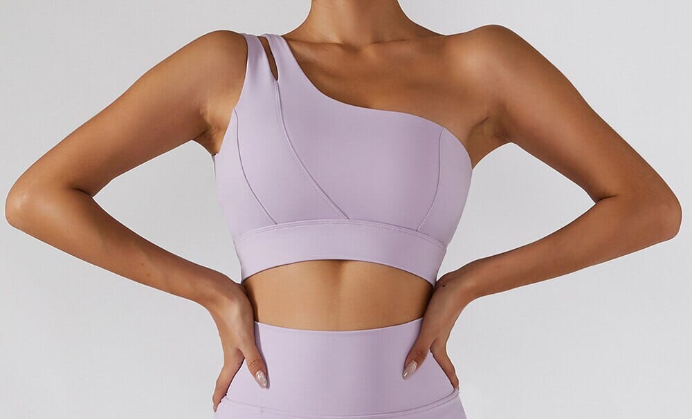 Women Asymmetric Sports Bra | Celene