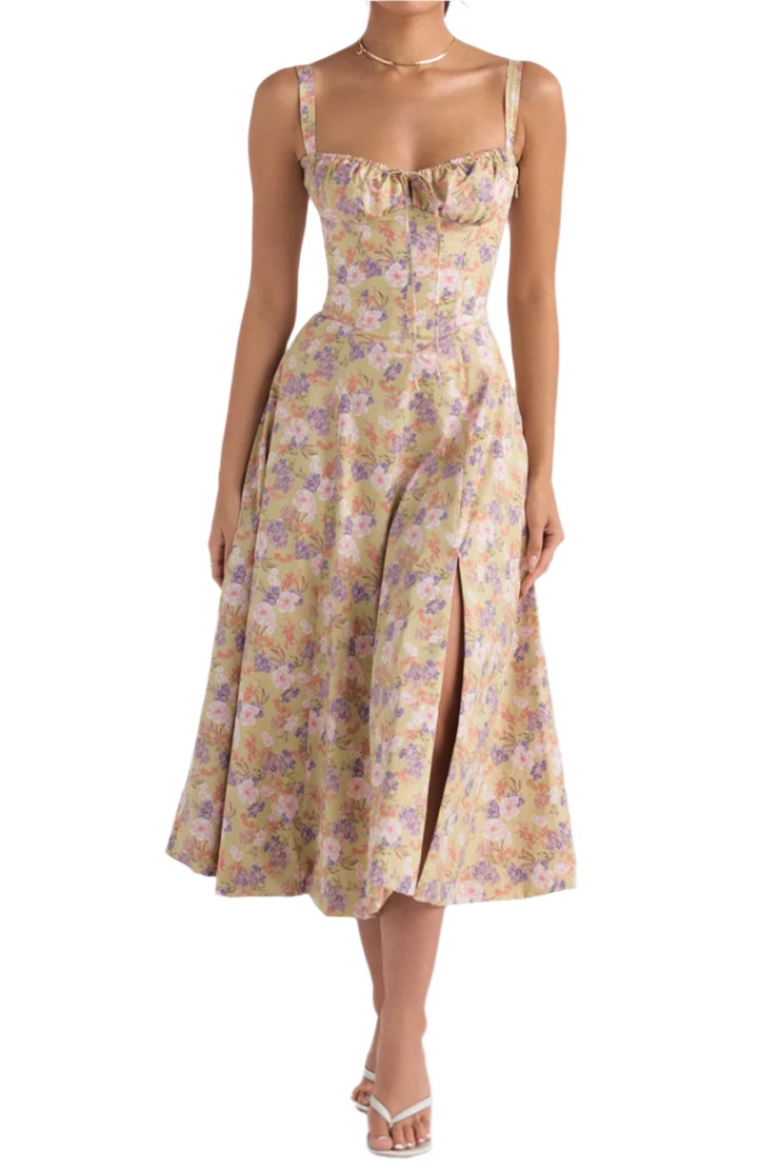 Women Elegant Waist Dress | Betty