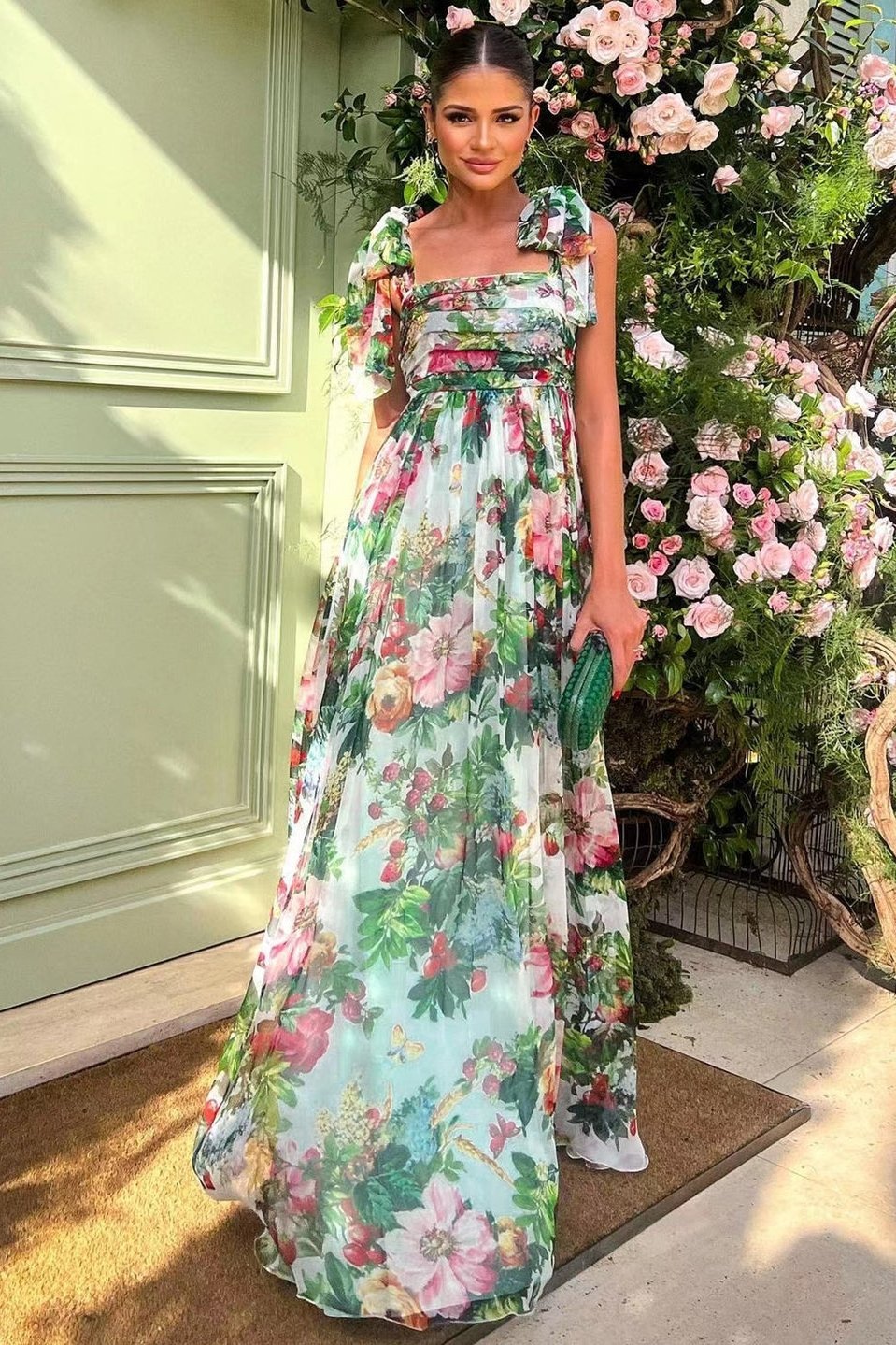 Women Floral Maxi Dress | Zinnia