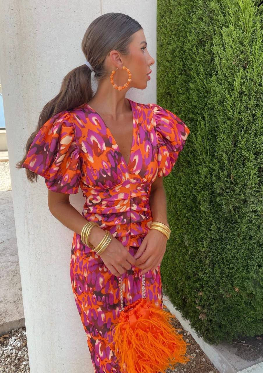 Women Vibrant Fiesta Dress | Christine